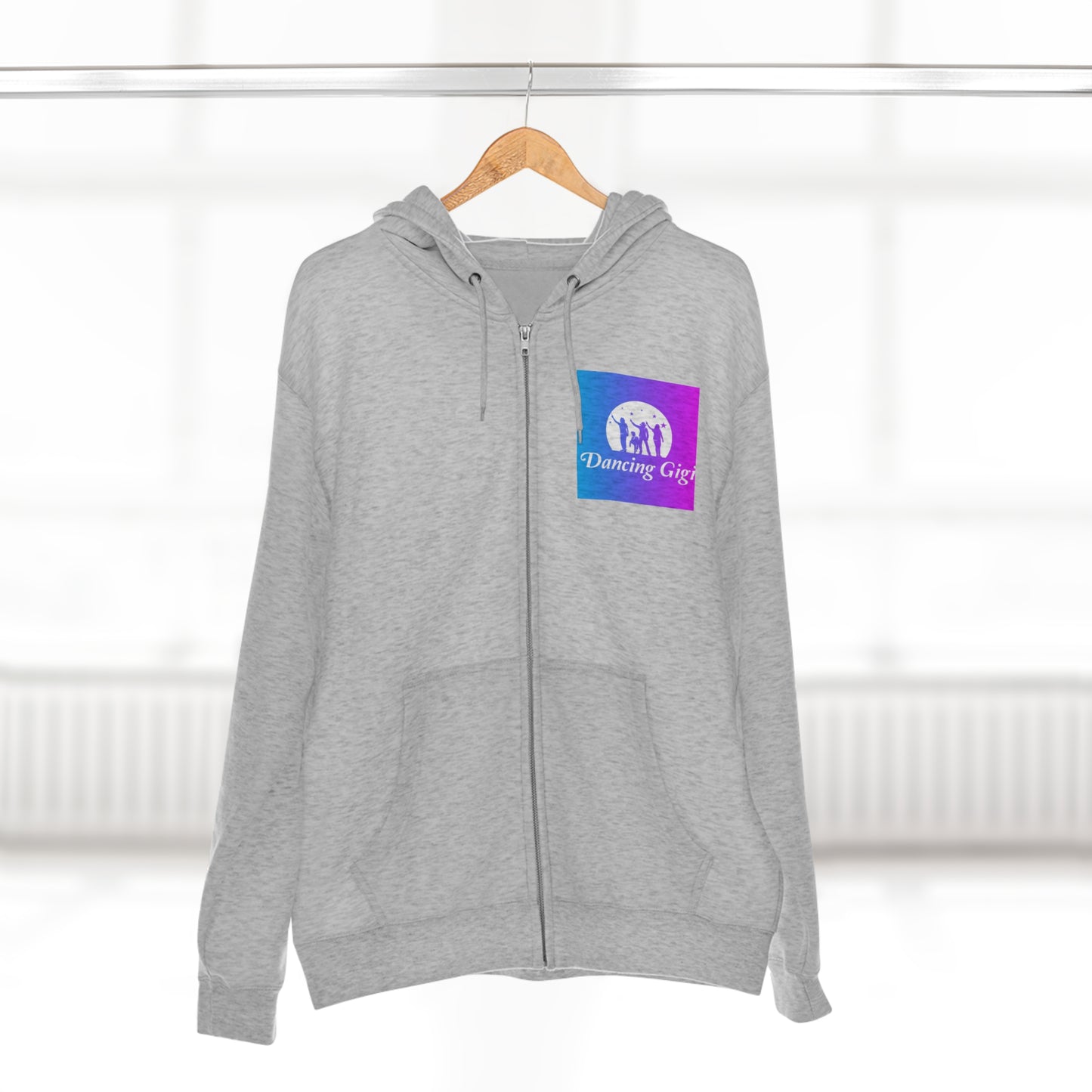 Dancing Gigi Unisex Zip Hoodie