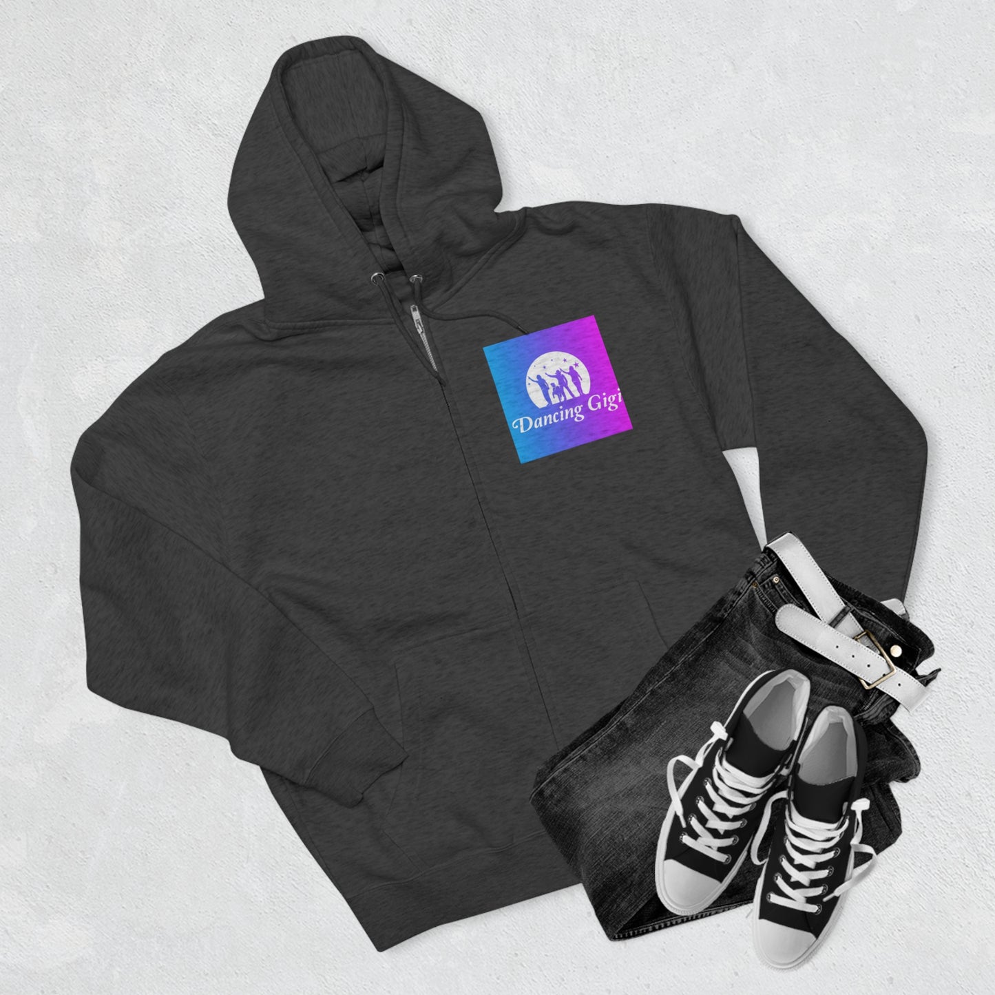 Dancing Gigi Unisex Zip Hoodie