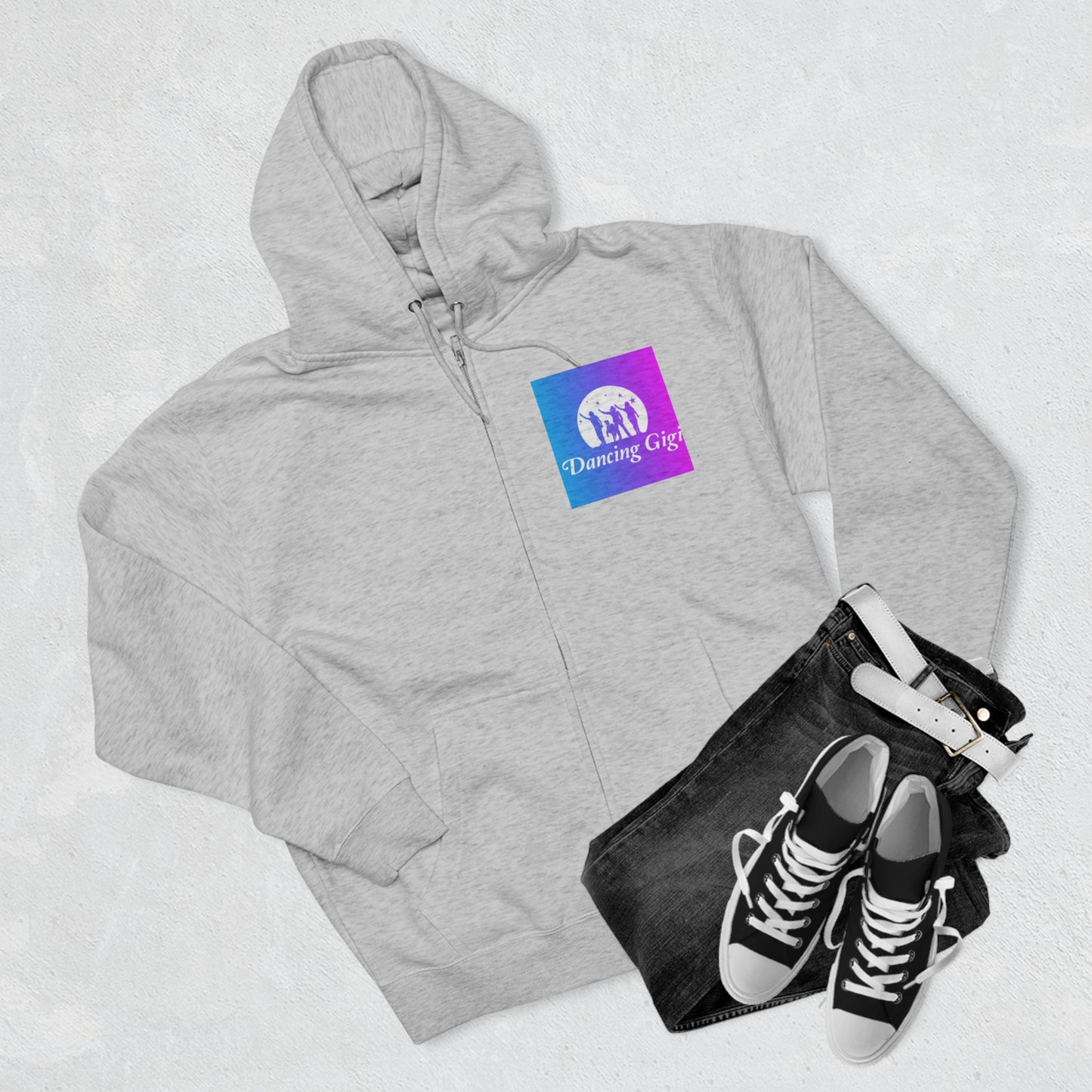 Dancing Gigi Unisex Zip Hoodie